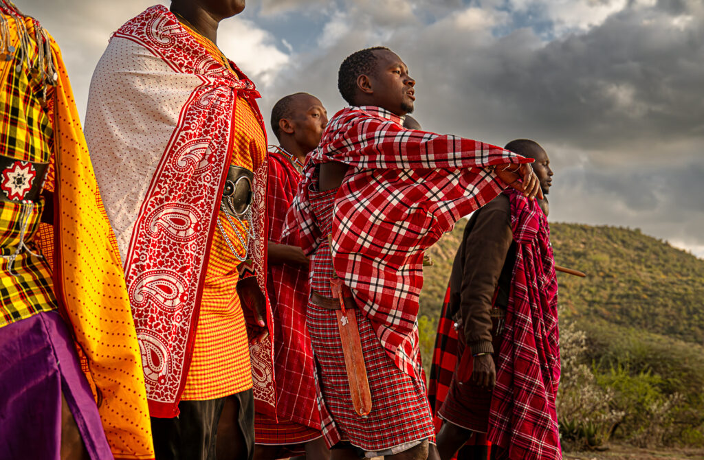 Danses traditionnelles masaï au Maji moto Eco camp