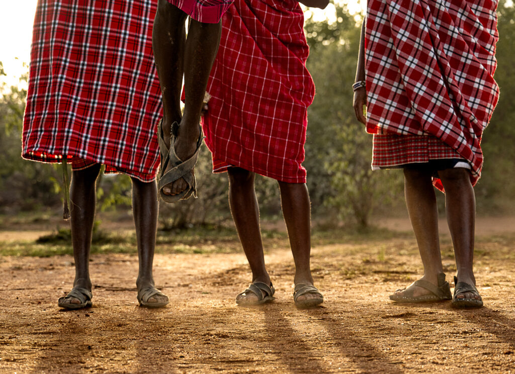 Danses traditionnelles masaï au Maji moto Eco camp